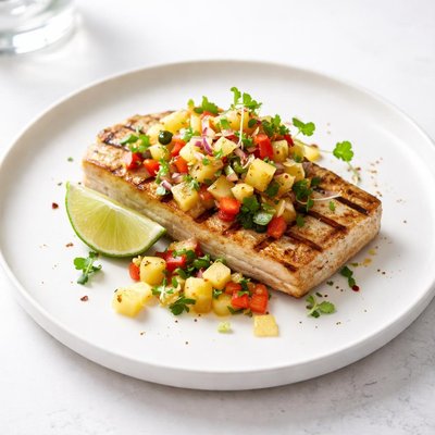 Image of Pineapple Salsa Mahi