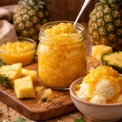 Image of Pineapple Sauce Ice Cream Topping and More