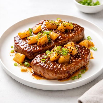 Image of Pineapple Sticky Pork Chops