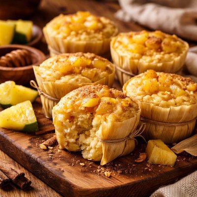 Image of Pineapple Tamale Muffins