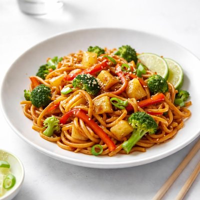 Image of Pineapple Teriyaki Noodles
