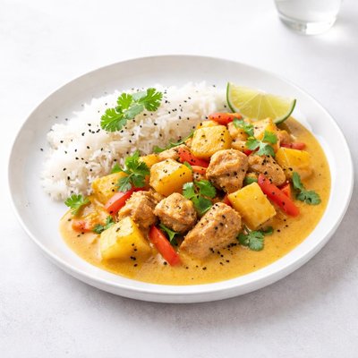 Image of Pineapple Turkey Curry