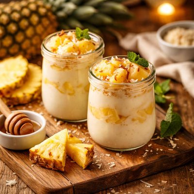 Image of Pineapple Yogurt Dessert