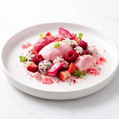 Image of Pink Artic Frozen Fruit Salad