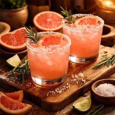 Image of Pink Grapefruit Margaritas