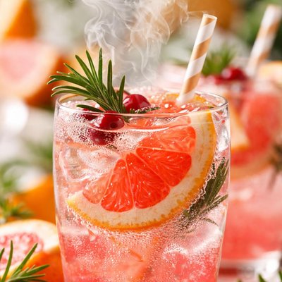 Image of Pink Grapefruit Spritzers