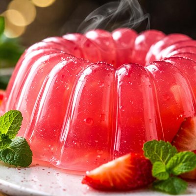 Image of Pink Jello Mold