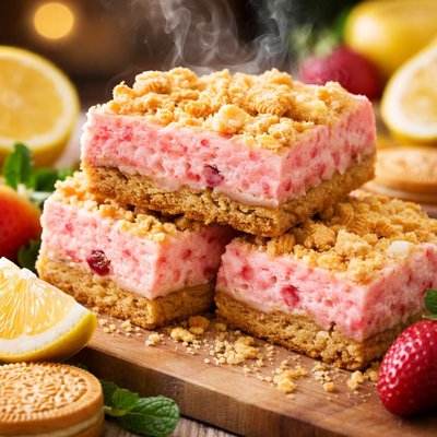 Image of Pink Lemondade Oreo Squares