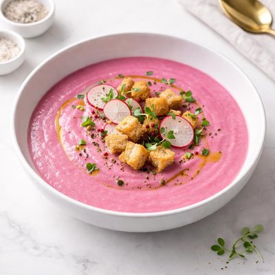 Image of Pink Potato Soup