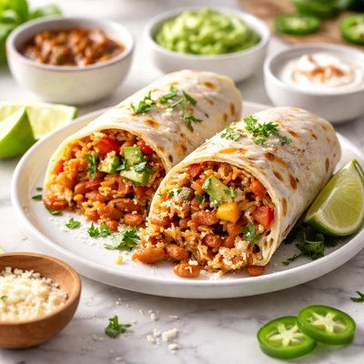 Image of Pinto Bean Burritos