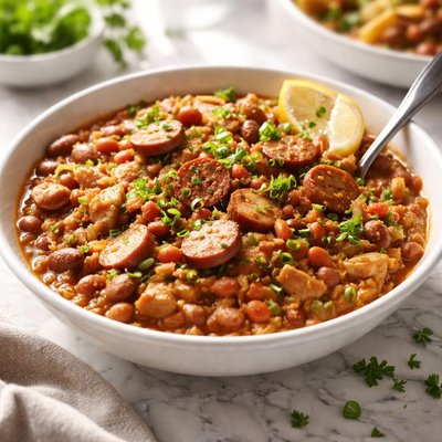 Image of Pinto Bean Jambalaya