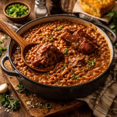 Image of Pinto Beans and Ham Hocks