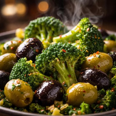 Image of Piquant Broccoli Olives