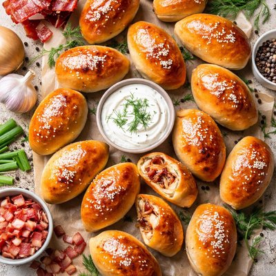 Image of Piragi Latvian Bacon Rolls