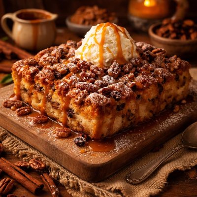 Image of Pirates Bounty Bread Pudding