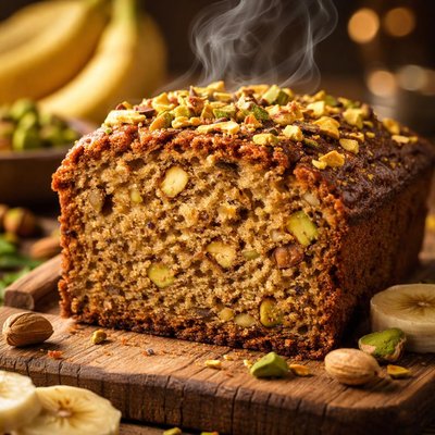 Image of Pistachio Banana Bread