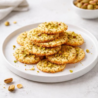 Image of Pistachio Cheese Wafers
