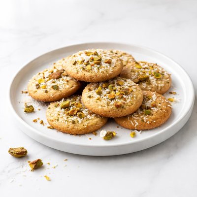 Image of Pistachio Coconut Cookies
