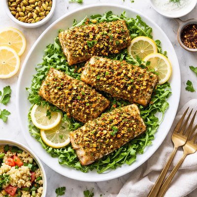 Image of Pistachio Crusted Mahi Mahi
