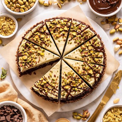Image of Pistachio Fudge Torte