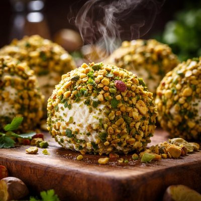 Image of Pistachio Goat Cheese Balls
