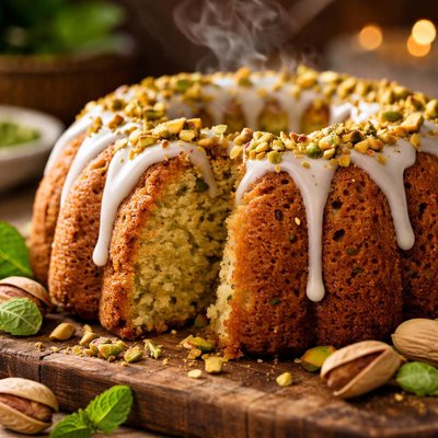 Image of Pistachio Nut Bundt Cake