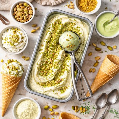 Image of Pistachio Pudding Ice Cream