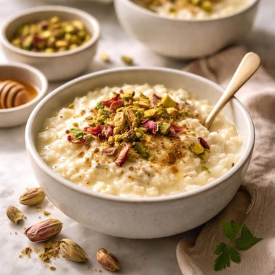 Image of Pistachio Rice Pudding