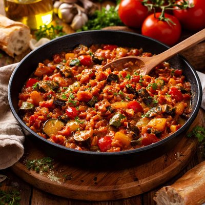 Image of Pisto Spanish Vegetable Stir Fry
