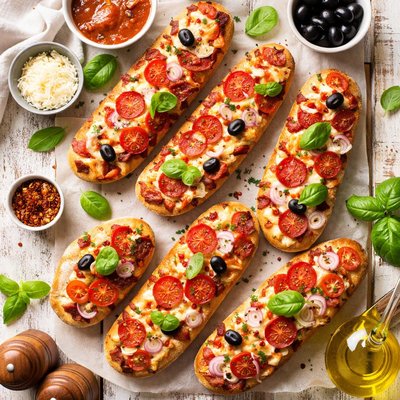 Image of Pizza Baguettes