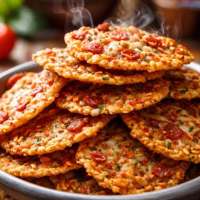 Image of Crujientes de Pizza Sin Gluten.