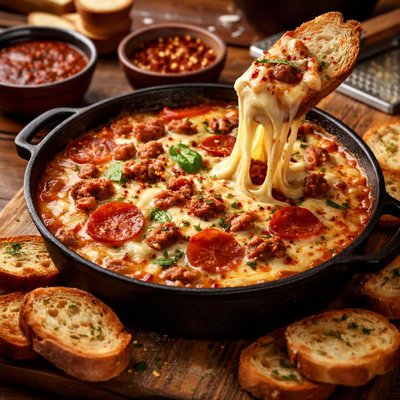 Image of Pizza Fondue Fundido