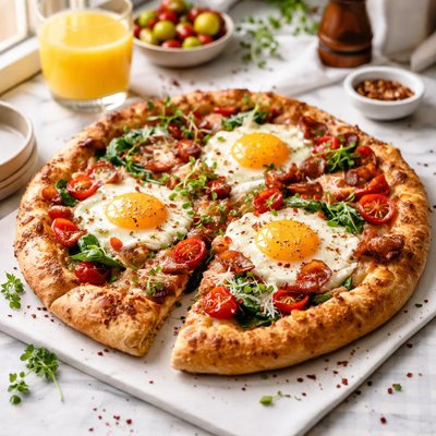 Image of Pizza for Breakfast