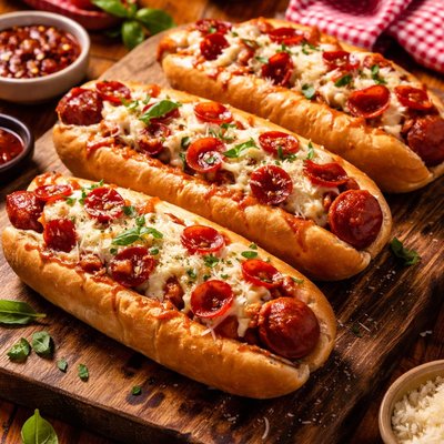 Image of Pizza Hot Dogs