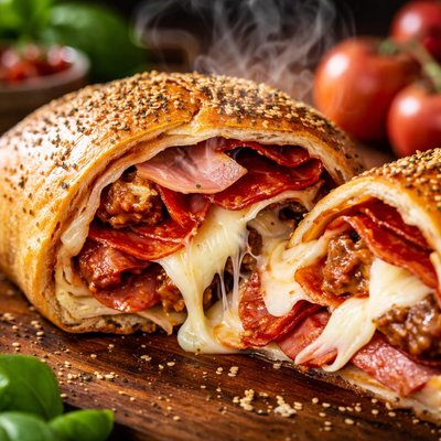 Image of Pizza House Meat Cheese Stromboli