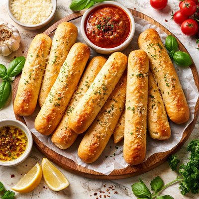 Image of Pizza Hut or Olive Garden Breadsticks