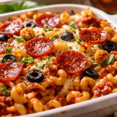 Image of Pizza Macaroni Bake
