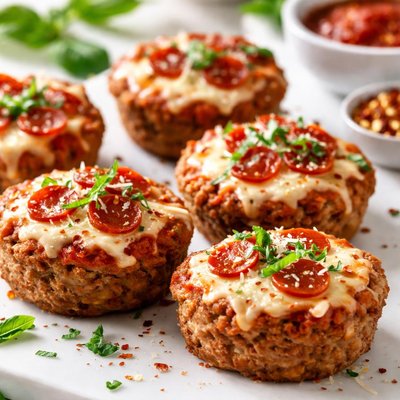 Image of Pizza Meatloaf Cups
