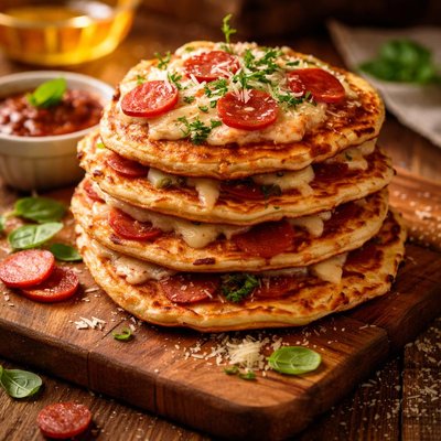 Image of Pizza Pancakes