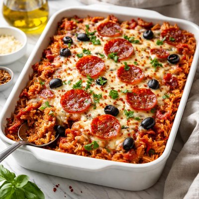 Image of Pizza Rice Casserole