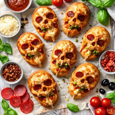 Image of Pizza Skulls