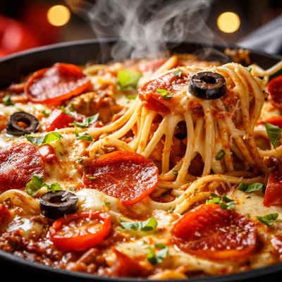 Image of Pizza Spaghetti
