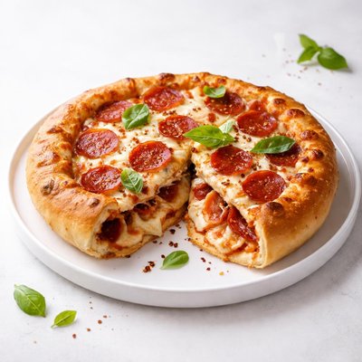Image of Pizza Stuffed Pizza