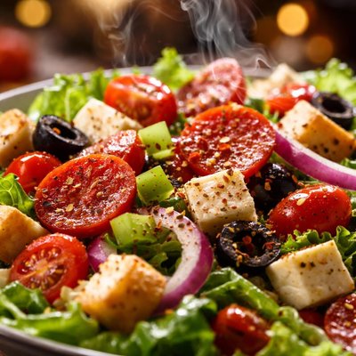 Image of Pizza Style Tossed Salad