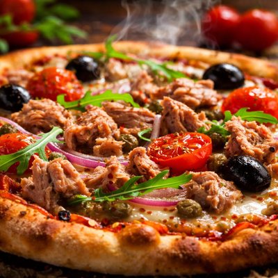 Image of Vegetarian Pizza Tonno