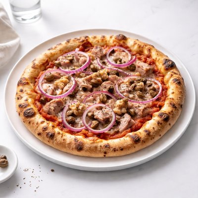 Image of Vegetarian Pizza Tonno e Cipolla