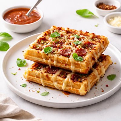 Image of Pizza Waffles