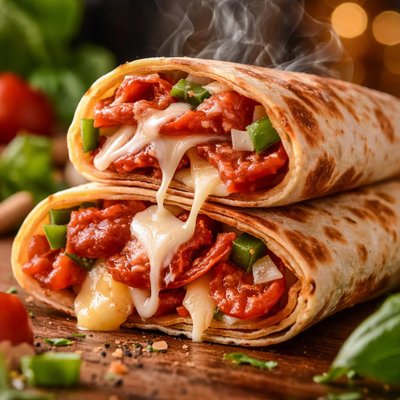 Image of Pizza Wraps Light
