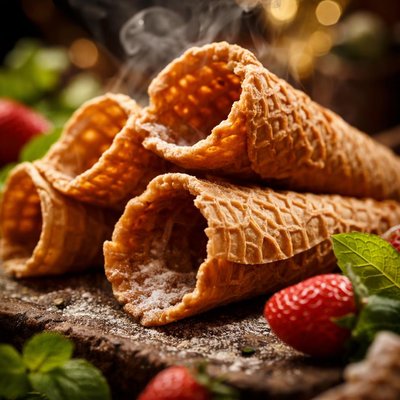 Image of Pizzelle Waffle Cones