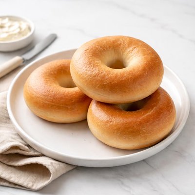 Image of Plain Bagels